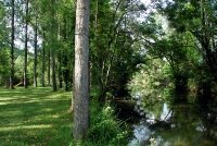 Aire de d&eacute;tente au bord du C&eacute;ou